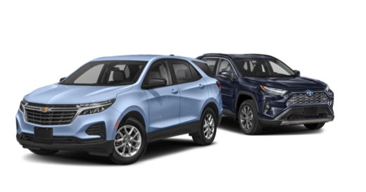 Chevy Equinox vs. Toyota RAV4 glenview, IL